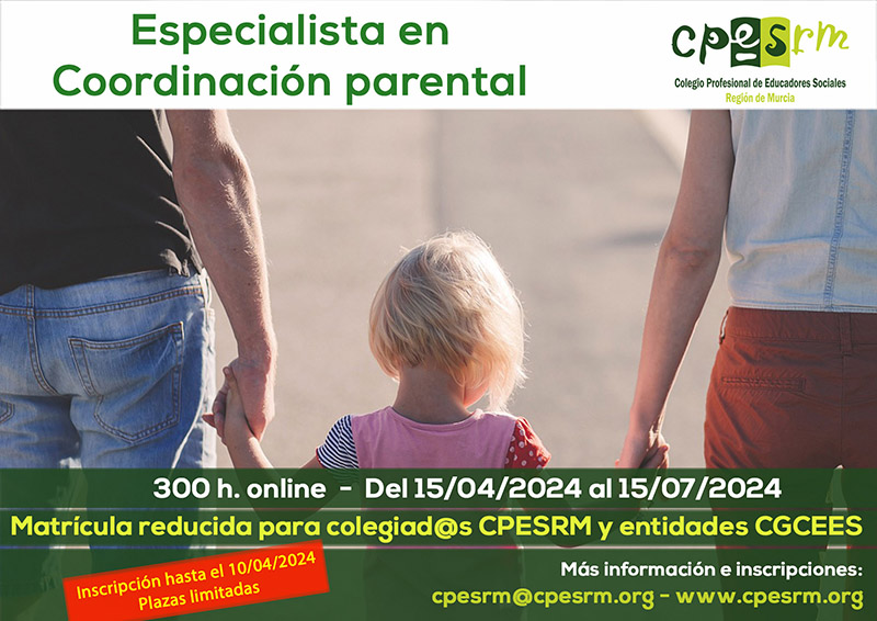 Becas para  Especialista en Coordinación parental CPESRM