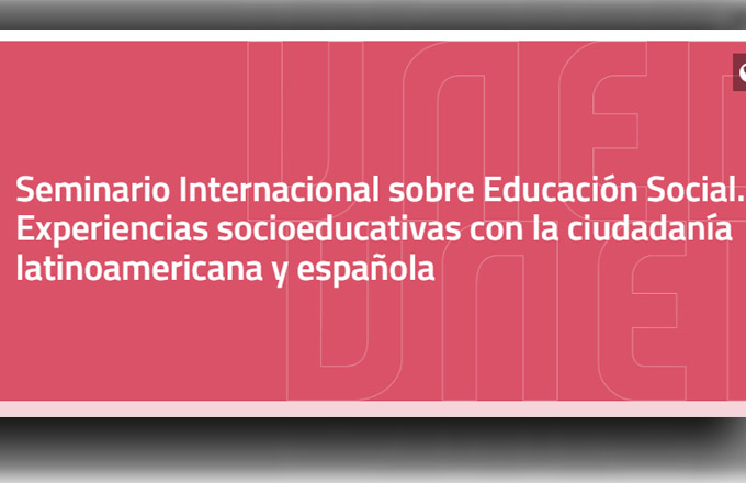 Seminario Internacional sobre Educación Social
