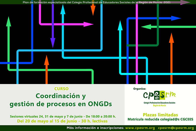 Curso Coordinación y gestión de procesos en ONGDs