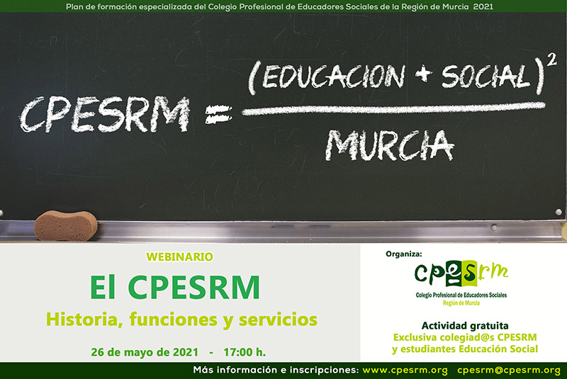 Webinario El CPESRM: Historia, funciones y servicios