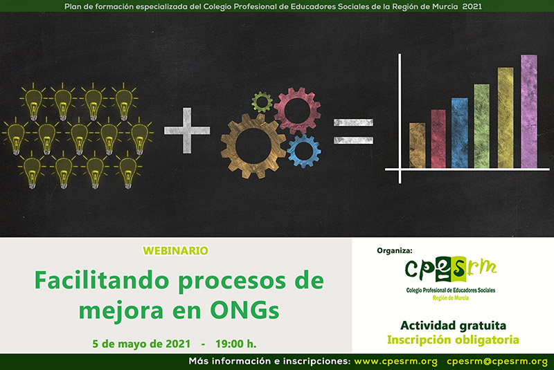 Webinario CPESRM Facilitando procesos de mejora en ONGs