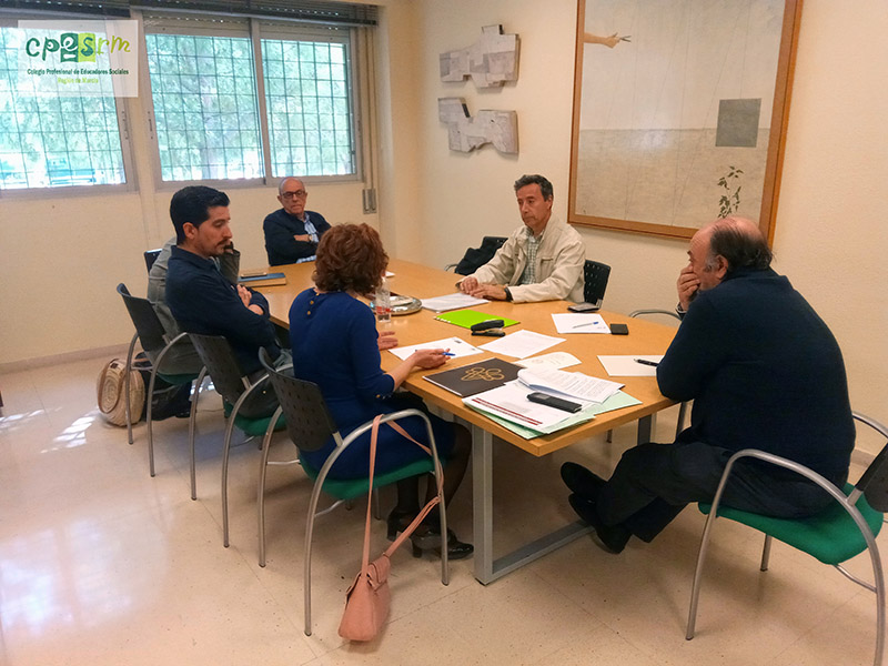 Reunión con la Universidad de Murcia 02/05/2018